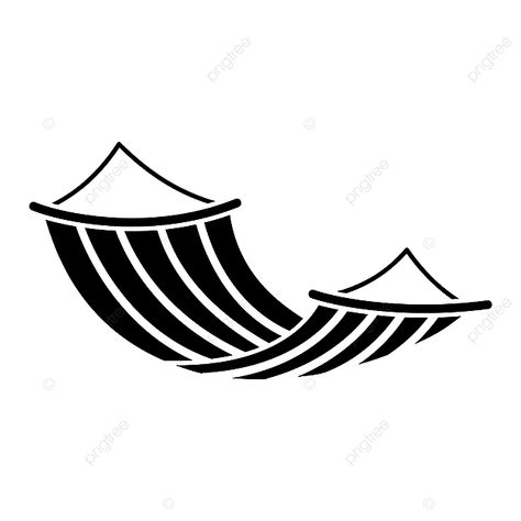 Hammock Drawing Easy, Hammock Illustration, Shelby Tattoo, Sea Cartoon, Sun Icon, Web Background, Beach Hammock, Cartoon Sun, Background Style