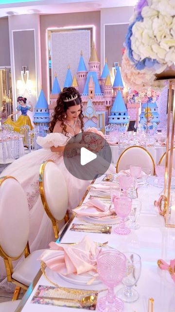 Once Upon A Time Quinceanera Theme, Sleeping Beauty Theme Quinceanera, Cincoñera Ideas, Cincoañera Ideas, Quinceñera Decoration Ideas, Quinceañera Decorations Ideas, Quinceanera Decorations Ideas, Quince Venues, Ideas Para 15 Años