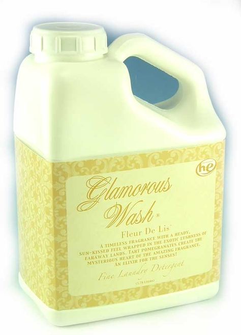 FLEUR DE LIS Glamorous Wash 128 oz (Gallon) Fine Laundry Detergent by Tyler Candles.FLEUR DE LIS is a timeless fragrance with a heady, sun-kissed feel wrapped in the exotic lushness of faraway lands. Tart pomegranates create the mysterious heart of the amazing fragrance. An elixir for the senses! Try All of Tyler Candles'  fragranced products including: Scented Jar Candles, Mixer Melts, Room Sprays, Fragrance Lamp Oils, Reed Diffuser Oils, Hand Lotion, Hand Wash, Glamorous Wash Laundry Deterg... Castile Soap Laundry Detergent, Tyler Laundry Detergent Hack, Tyler Laundry Detergent, Bath And Body Works Laundry Detergent, Glade Candles, Reed Diffuser Oil, Tyler Candle Company, Fresh Fragrances, Candle Companies