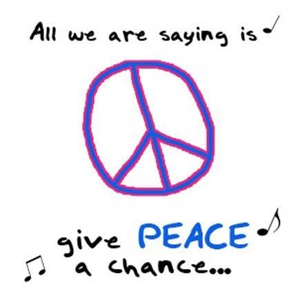 Give PEACE A CHANCE Imagine Peace, Beatles Lyrics, Pray For Peace, Give Peace A Chance, Hippie Peace, Hippie Love, Favorite Words, All You Need Is Love, Song Quotes