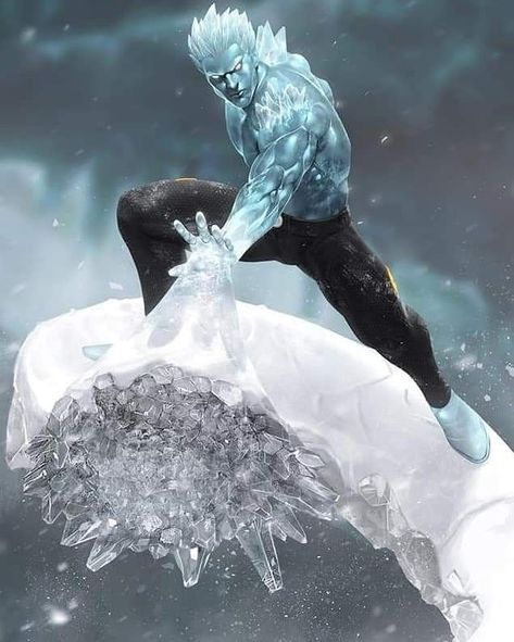 Iceman Xmen, Iceman Marvel, Bobby Drake, Ice Man, Valiant Comics, Elemental Powers, Marvel Drawings, Avengers Age, Marvel Comics Wallpaper