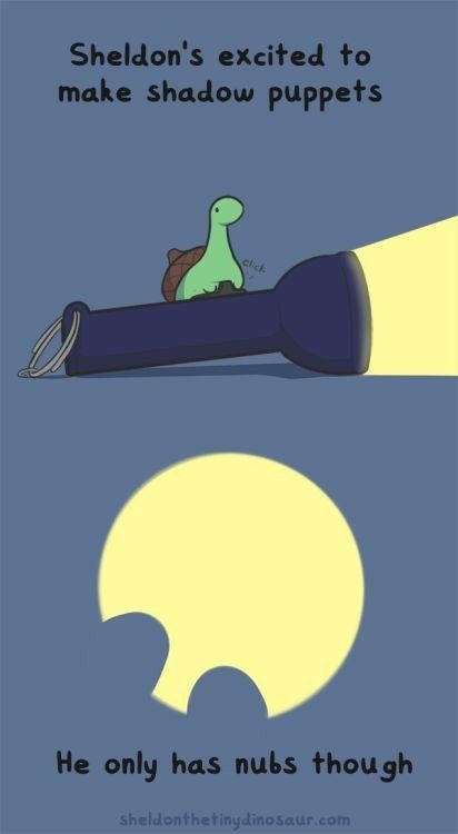 Silly Comics, Sheldon The Tiny Dinosaur, Turtle Dinosaur, Collateral Beauty, Tiny Dinosaur, Tiny Turtle, Online Comics, Shadow Puppets, Cute Stories