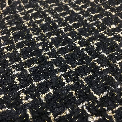 Fabric "Chanel style tweed autumn winter coat fabric" - NBprintex - Custom Fabrics for Retail and Wholesale Chanel Tweed Fabric, Chanel Wallpaper, Tweed Texture, Custom Fabrics, Gold Wallpaper Background, Leather Trunk, Life Size Statues, Tweed Pattern, Chanel Style