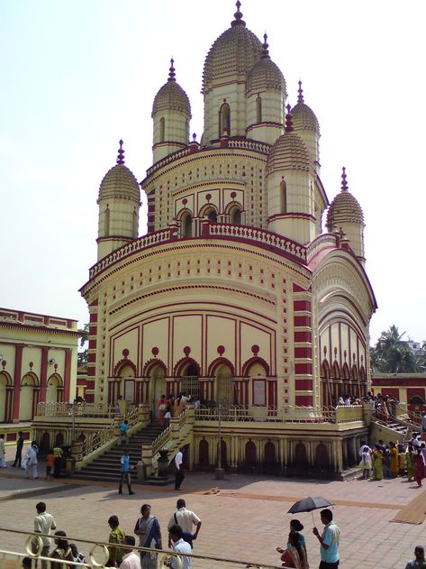 Dakshineswar Kali Temple: a revered seat of Hinduism near Kolkata Kalighat Kali Maa, Dakshineswar Temple, Dakshineswar Kali Temple, Dakshineswar Kali, Kali Mandir, Kali Temple, Radha Krishna Temple, Kali Maa, Krishna Temple