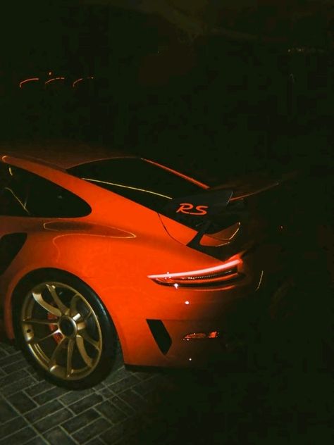 Orange Car Aesthetic, Orange Car Wallpaper, Dark Orange Aesthetic Wallpaper, Car Dump, Red Porsche, Orange Car, Car Goals, Classy Cars, Super Luxury Cars