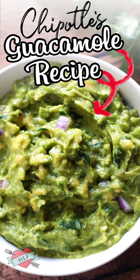 Guacamole Recipe No Tomato, Guacamole Chipotle, Chipotle Guacamole Recipe, Chipotle Guacamole, Easy Guacamole Recipe, Guac Recipe, Guacamole Recipe Easy, Guacamole Dip, Healty Dinner