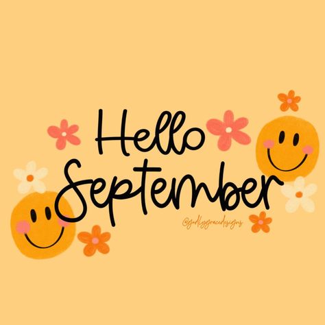 Hello September! 🧡🌼 I’m ready for all the Fall beauty and fun! 🍁 • • • #september #month #fall #autumn #fallvibes #fallseason #season… | Instagram Happy September Month, Hello September Quotes Happy, September Aesthetic Quotes, Hello September Month, Hello September Aesthetic, September Graphic, Hello September Quotes, Hello September Images, First September