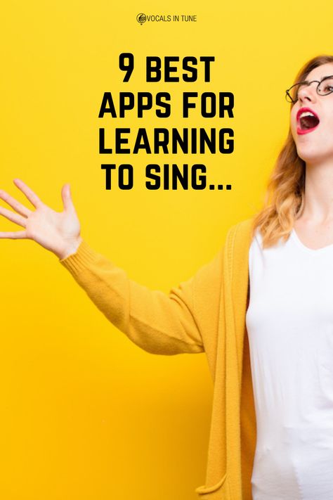 Sing Lessons, Singing Hacks, How To Practice Singing, Vocal Practice, Song Iphone, Singing Practice, Singing Training, Apps For Learning, Voice Training