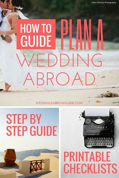 Destination Wedding Etiquette, Abroad Wedding, Getting Married Abroad, Plan A Wedding, Wedding Etiquette, Wedding Sparklers, Wedding Abroad, Destination Wedding Planning, Planning Checklist