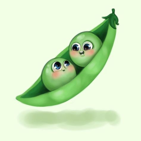 Peas In A Pod Illustration, Pea Pod Illustration, 2 Peas In A Pod Tattoo, Peas Drawings, Peas In A Pod Drawing, Pea Pod Tattoo, Peas In A Pod Tattoo, Peas Illustration, Pea Drawing