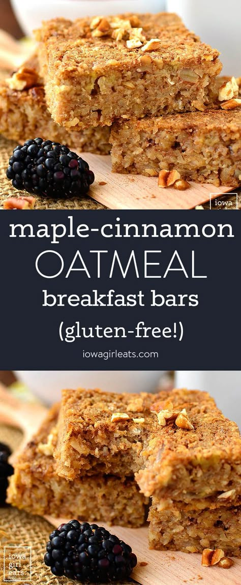 Breakfast Bars Nut Free, Soft Breakfast Bars Healthy, Oatmeal Recipes Breakfast Bars, Gluten Free Oatmeal Breakfast Cookies, Oat Breakfast Bars Healthy, Gluten Free Dairy Free Breakfast Bars, Chewy Oatmeal Breakfast Bars, Soft Oatmeal Bars Breakfast, Gluten Free Oatmeal Bars Breakfast