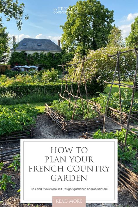 Sharon Santoni, French Garden Design, Greenhouse Farming, Country Home Magazine, My French Country Home, French Country Home, French Country Garden, Potager Garden, Growing Strawberries