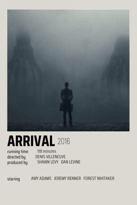 The Arrival Poster, Arrival Movie Poster, Arrival Wallpaper, Arrival Movie, Arrival Poster, Minimalistic Poster, Space Movies, Horror Comedy, Movie Ideas