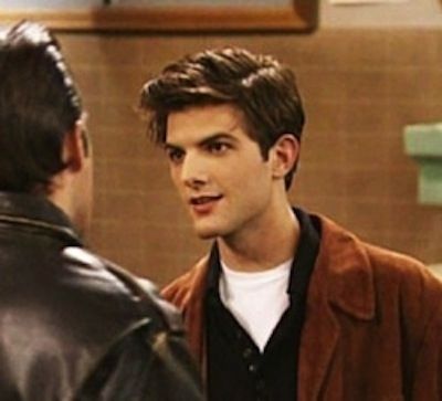 It all started many years ago…when he was on Boy Meets World. Even though he wore that brown suede jacket, you were undeniably attracted to him. | Adam Scott Is The Man You Want And Need Ben Wyatt, Adam Scott, Portrait Vintage, Boy Meets World, Brown Suede Jacket, Parks N Rec, Girl Meets World, Boy Meets, A Guy Who