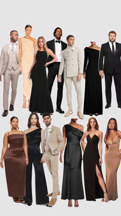 Neutral Dress Code, Wedding Guest Dress Men, Formal Wedding Dress Code, Black Tie Dress Code Women, Black Tie Wedding Guest Attire, Black Tie Optional Dress, Black Tie Dress Wedding, Formal Wedding Guest Attire, Wedding Guest Men