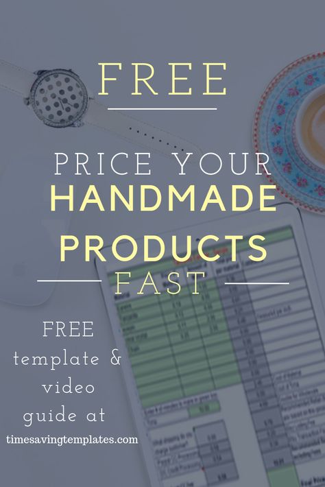 Take the guess-work out of pricing your handmade products with this free product pricing calculator and video guide! Pricing Formula, Excel Worksheet, Time Saving Tips, Price Calculator, Pricing Templates, Pricing Calculator, Business Help, List Ideas, Excel Templates