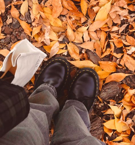 autumn vibe | fall aesthetic | fallen leaves | doc martens Doc Marten Aesthetic, Martin Aesthetic, Doc Martens Aesthetic, Doc Martin, Fall Stuff, Christmas Gift List, Fallen Leaves, List Ideas, Fall Aesthetic