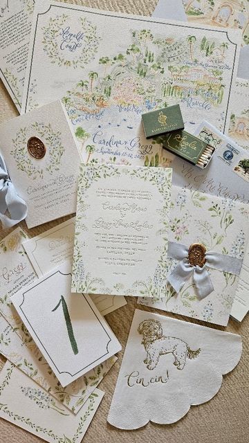 April Wedding Invitations, Wedding Invitations Painted, Whimsical Garden Wedding Invitations, Wedding Invitations Whimsical, English Garden Wedding Invitations, Garden Party Wedding Invite, Fine Art Wedding Invitations, Watercolor Invitations Wedding, Whimsical Wedding Stationery