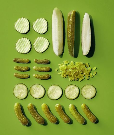 The Dill-icious History of Pickles | Reader's Digest Canada Pickle Slice Drawing, Pickle Photoshoot, Pickles Aesthetic, Pickle Aesthetic, Pickle Poster, Pickle Bar, Pickle Brands, Pickle Party, Kosher Pickles