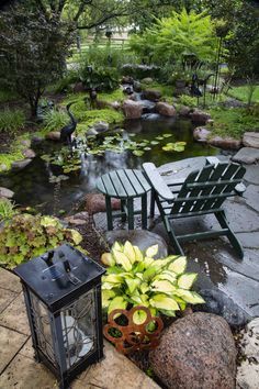 Aquascape Pond, Fish Pond Gardens, Pond Kits, Garden Pond Design, Ikan Koi, Backyard Ideas On A Budget, Backyard Small, Pond Water Features, Backyard Water Feature