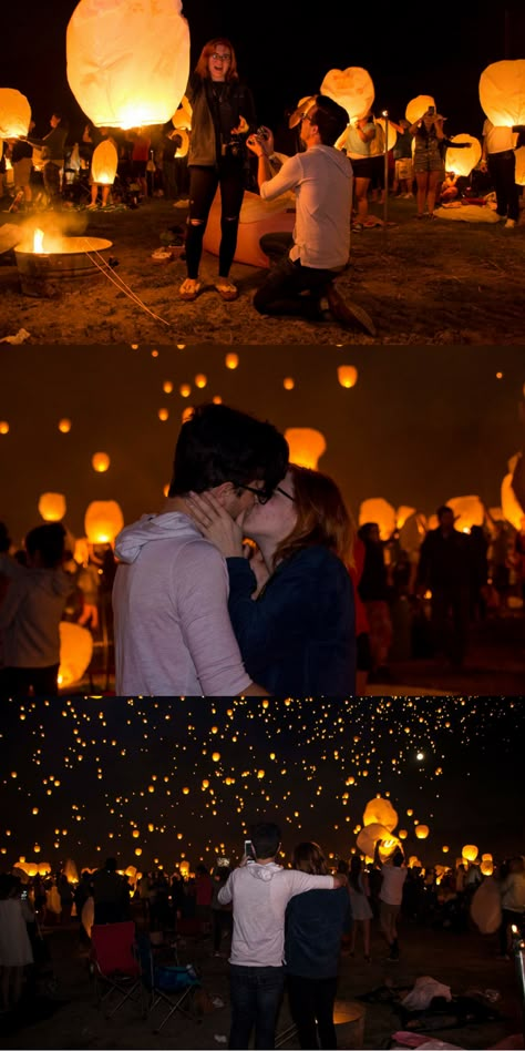 Proposal Set Up Ideas Simple, Pier Proposal Ideas, Family Proposal Ideas, Outdoor Wedding Proposal, Lantern Proposal, Engagement Ideas Proposal Surprise, Fairytale Proposal, Creative Proposal Ideas, Engagement Ideas Proposal