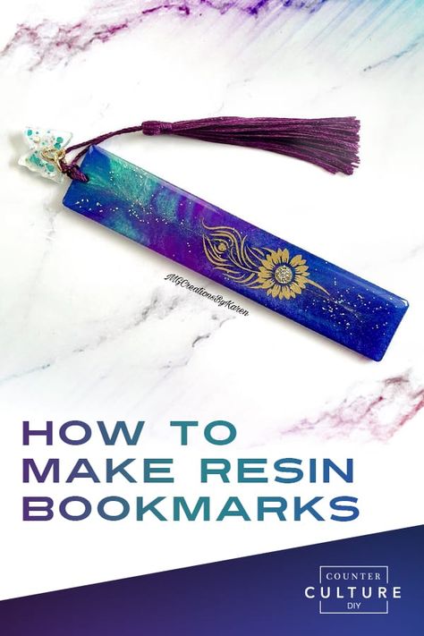 Epoxy Resin Bookmark Diy, How To Make A Resin Bookmark, Diy Resin Bookmarks Tutorial, Bookmark Resin Ideas, Epoxy Resin Bookmark Ideas, Diy Resin Bookmarks, Resin Art Bookmark, Resin Bookmarks Ideas, Resin Bookmark Ideas