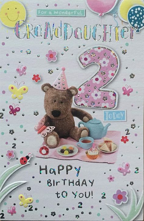 For a Wonderful Granddaughter on Your 2nd birthday card Item Description For a Wonderful Granddaughter on Your 2nd birthday card approx 9x6 inch   inside verse - Hoping your 2nd birthday is everything you wish for and more! with lots of hugs happy 2nd Birthday Price : 3.19 About Us Payment Shipping Returns About Us Having sold Cards and Gifts on the High street for 30 years we followed the logical progression and added on-line sales to our portfolio. We aim to provide quality,choice, fast dispat Birthday Wishes For My Granddaughter, 2nd Birthday Wishes, 2nd Birthday Card, Bunting Design, Wishes For Daughter, For My Granddaughter, Birthday Wishes For Myself, Happy 2nd Birthday, Happy Birthday Cards