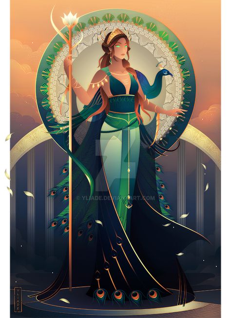 Hera ~ Greek Mythology by Yliade on DeviantArt