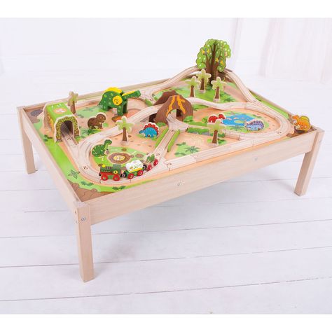 Check out this @Behance project: "Dinosaur Train Table" https://www.behance.net/gallery/35344837/Dinosaur-Train-Table Train Set Table, Dino Train, Prehistoric Landscape, Wooden Sandbox, Toy Trains Storage, Toys Dinosaur, Model Train Table, Model Train Accessories, Wood Train