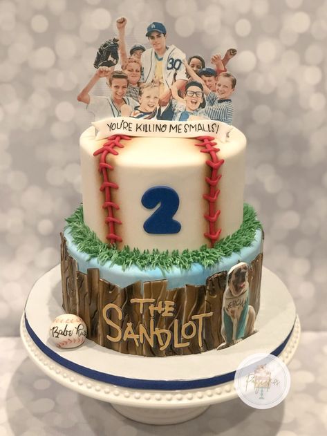 Baseball Theme Cake, Heineken Party, Sandlot Party, Sandlot Birthday, Baseball Theme Cakes, Baseball Birthday Cakes, Baseball Theme Birthday, Baseball Cake, Baseball Theme Party