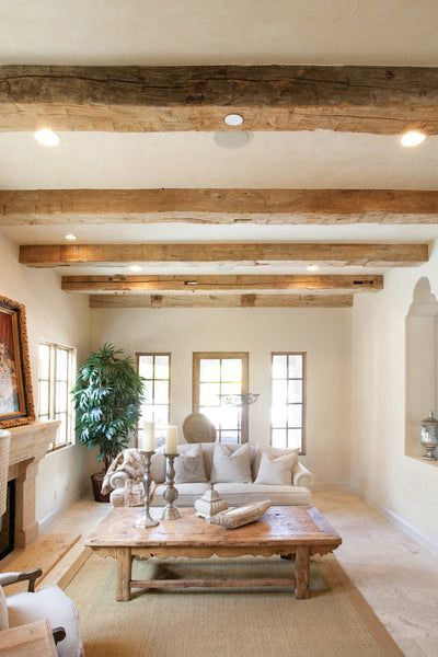 Beams Living Room, Beam Ceiling, Detail Arsitektur, Room Addition, Faux Beams, Faux Wood Beams, Wood Beam, Wood Beam Ceiling, Wood Mantels