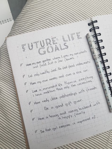 Future life goals page Goals Journal Ideas Layout, Future Goals Journal Ideas, Future Plans Journal, Future Goals Journal, Future Journal Ideas, Future Me Journal Page, Goals And Dreams Journal, Life Goals Journal Ideas, Relationship Journal Pages