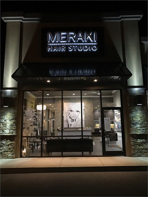 Salons of the Year 2017: Meraki Hair Studio - Awards & Contests - Salon Today Salon Decor Studio, Salon Color Bar, Beauty Bar Ideas, Hair Salon Prices, Grey Wood Tile, Salon Designs, Brick Accent Walls, Salon Mirrors, Hair Salon Design