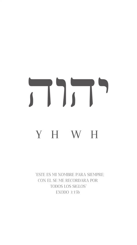 Yahweh Elyon Tattoo, Yaweh Tattoos Hebrew, Yahweh Tattoo Hebrew, Yhwh Tattoo Fonts, Yahweh Meaning, Yahweh Tattoo, Christian Tats, Dainty Christian Tattoos, Yhwh Tattoo