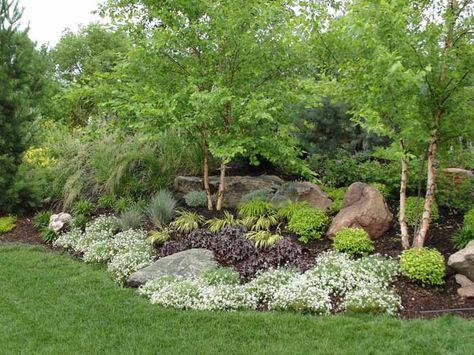 Ready to transform your residential landscaping? Call Rosehill Gardens at (816) 877-9175 in the Kansas City area. Residential Landscaping, Privacy Landscaping, Front Landscaping, Landscaping Supplies, Landscape Designs, Retaining Walls, Home Landscaping, Landscaping Tips, Garden Landscape