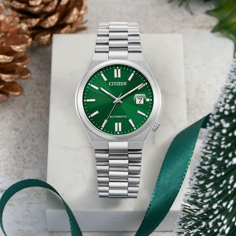 Treat that special person this Christmas to a stunning Citizen Tsuyosa timepiece. #CitizenWatch #AutomaticWatch #TurnUpTheColour #CitizenAutomatic #TSUYOSA #Christmas #northampton Citizen Tsuyosa, Citizen Watch, Citizen Eco, Matching Bracelet, Matching Bracelets, Stainless Steel Watch, Special Person, Automatic Watch, Sport Fashion