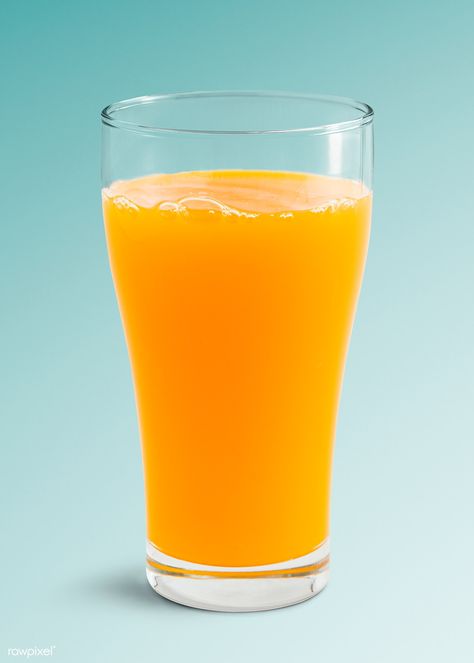 A glass of fresh organic orange juice mockup | premium image by rawpixel.com / Teddy Rawpixel Juice Mockup, Organic Orange Juice, Fruit Background, Oatmeal Muffin Recipes, Summer Juice, Food Art Photography, Glass Photography, Milk Shakes, Juice Glasses