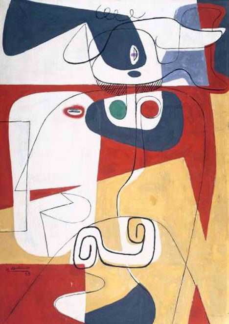 Le Corbusier is not only an architect, he is more than an architect. I’ve always thought that he is the person behind the infamous Grand Com... Le Corbusier Painting, Le Corbusier Art, Le Corbusier Architecture, Illustration Kunst, Art Terms, Soyut Sanat Tabloları, French Bull, Contemporary Abstract Art, Arte Inspo