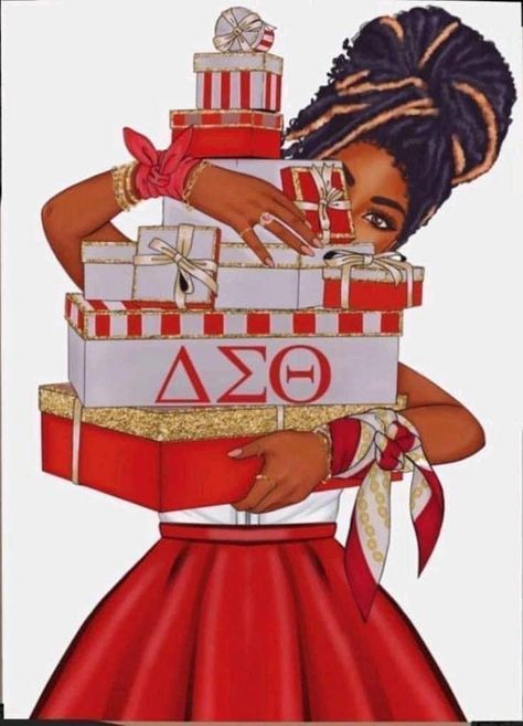 Delta Sigma Theta Apparel, Sorority Diy, Sorority Pictures, Delta Art, Delta Sigma Theta Gifts, Hugs And Kisses Quotes, Delta Girl, Divine Nine, Theta Sorority