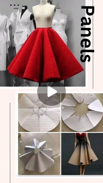 Illustration World on Instagram: "Published by:-@roaringlionart 
.
.
.
Fashion illustration:-@thefashioninsdier .
.
.
.
In this video, I showed you the draft of panel skirt made from butter paper. Now in the next video, we will do the same process with fabric and see whether the panels as good as those made from our paper can also be made from fabric or not. 

#machine #fashiondesigners #sewingmachines #fashion-details #drapingdesigns #pattrenmaking #drafting #skirtlove" Skirt With Panels, Panel Skirt Pattern, Flare Skirt Pattern, Panel Dress Pattern, Can Can Skirt, Paneled Skirt Pattern, Butter Paper, Panel Skirt, Sewing Tutorials Clothes