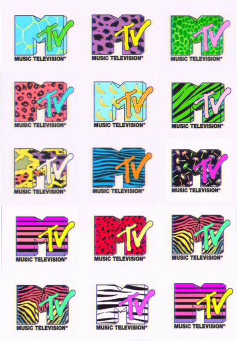 Mtv Logo, Drawing Logo, 90s Design, 80s Theme, 80s Design, New Retro Wave, Grace Jones, Arte Pop, Logo Ideas