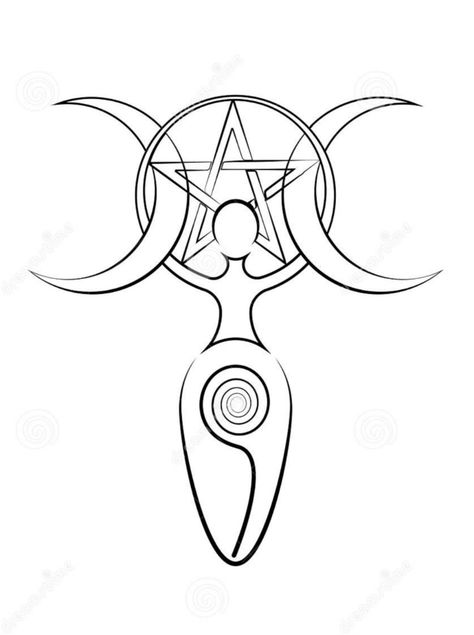 Scenery Tattoo, Witchcraft Diy, Spiral Goddess, Wrist Tattoo Designs, Wrist Tattoo Ideas, Goddess Symbols, Wiccan Crafts, Pagan Crafts, Wiccan Symbols