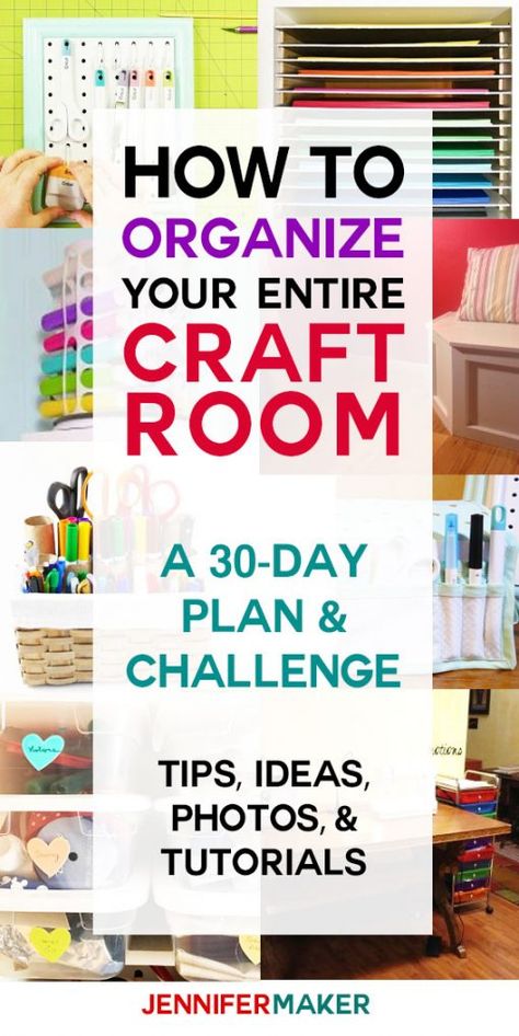 Organized Craft Room, Cricut Storage, Rangement Art, Craftroom Storage, Scrapbook Organization, Dream Craft Room, Craft Room Design, Craft Space, Sewing Room Organization