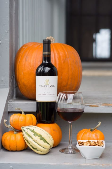 Wine Bar Decor Ideas, Wine Photoshoot Ideas, Halloween Champagne, Vineyard Photoshoot, Wine Content, Wine Thanksgiving, Décor Ski, Wine Bottle Photography, Winery Photography