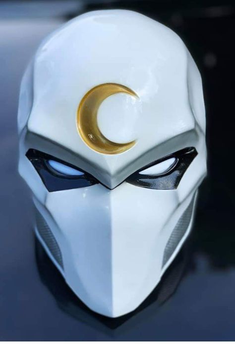 GODOFPROPS-MOONKNIGHT Deathstroke Mask, Echipament Tactic, Helmet Concept, Helmet Armor, Karakter Marvel, Knights Helmet, Cosplay Armor, Idee Cosplay, Pahlawan Super