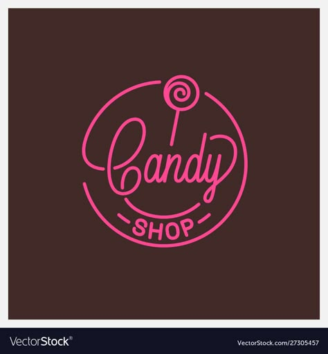 Candy Shop Logo, Candy Store Background, Store Background, Sweet Logo, Cow Logo, Candy Logo, Baking Logo, Candy Companies, Cake Logo