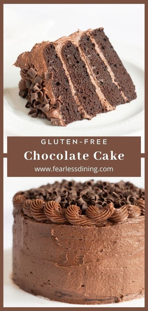 Best Gluten Free Chocolate Cake, Sheet Pan Cake, Best Gluten Free Cake Recipe, Gluten Free Chocolate Desserts, Gluten Free Chocolate Cake Recipe, Chocolate Layer Cake Recipe, Gluten Free Birthday Cake, Cake Sheet, Baklava Cheesecake