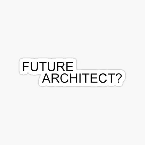 Architecture Stickers, Archi Student, Future Architect, Tumblr Transparents, Architecture Career, Bridge Drawing, Architect Student, Architecture Design Process, Interior Architecture Drawing