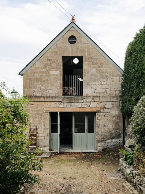 Small French House, Anna Haines, Barn Conversion Exterior, Stable Conversion, Cottage Extension, Lodge House, Historic Renovation, Barn Renovation, Old School House