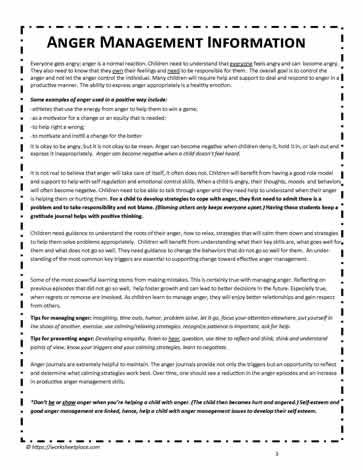 Conflict Resolution Worksheet, Anger Worksheets, Anger Management Strategies, Behavior Contract, Anger Management Worksheets, Classroom Discipline, Effective Classroom Management, Dealing With Anger, How To Control Anger